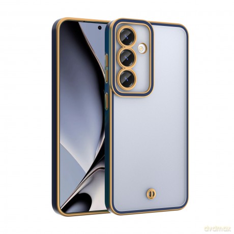 Nakładka Silky Gold do Samsung Galaxy S25 niebieska