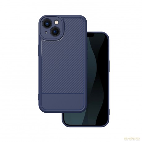 Nakładka Simple Carbon do iPhone 13 6,1" niebieska