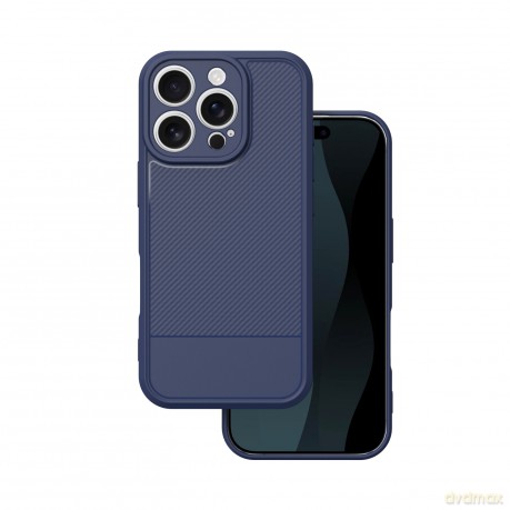 Nakładka Simple Carbon do iPhone 16 Pro 6,3" niebieska