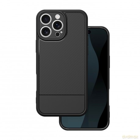 Nakładka Simple Carbon do iPhone 16 Pro Max 6,9" czarne