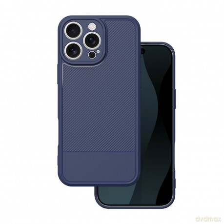 Nakładka Simple Carbon do iPhone 16 Pro Max 6,9" niebieska