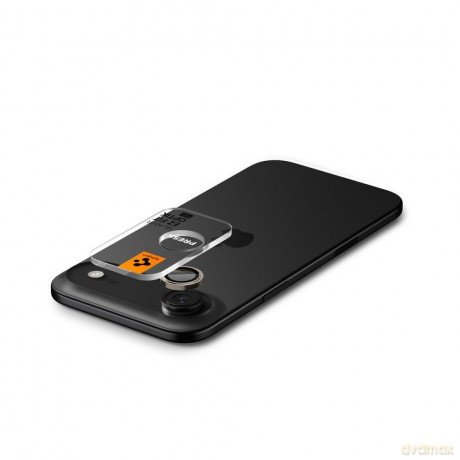 Osłona Aparatu Spigen Optik Pro Glas.Tr Ez Fit" Camera Protector 2-Pack do iPhone 17 Air czarna"