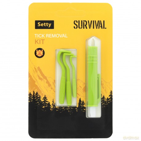 Setty Zestaw do Usuwania Kleszczy (4szt.) - SZK 01