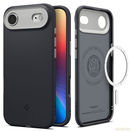 Spigen nakładka Nano Pop Mag Magsafe do iPhone 17 Air czarna