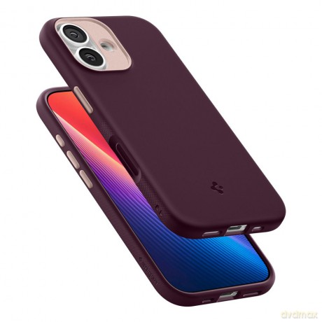 Spigen nakładka Nano Pop Mag Magsafe do iPhone 17 Burgundy Bean