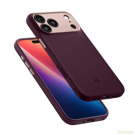 Spigen nakładka Nano Pop Mag Magsafe do iPhone 17 Pro Max Burgundy Bean