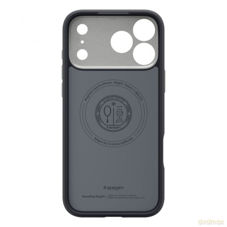 Spigen nakładka Nano Pop Mag Magsafe do iPhone 17 Pro Max czarna