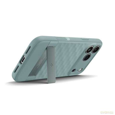 Spigen nakładka Parallax S" Mag Magsafe do iPhone 17 Pro Max zielona"