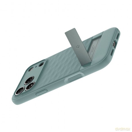 Spigen nakładka Parallax S" Mag Magsafe do iPhone 17 Pro zielona"