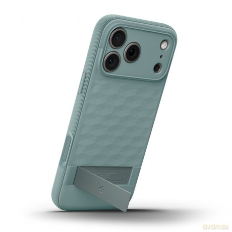 Spigen nakładka Parallax S" Mag Magsafe do iPhone 17 Pro zielona"