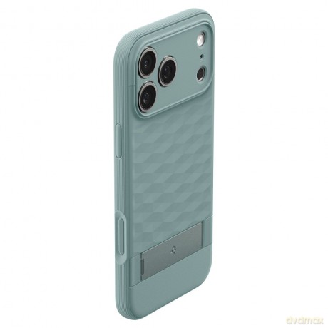 Spigen nakładka Parallax S" Mag Magsafe do iPhone 17 Pro zielona"