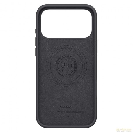 Spigen nakładka Silicone Fit Mag Magsafe do iPhone 17 Pro Max czarna
