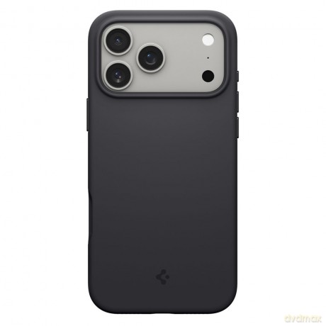 Spigen nakładka Silicone Fit Mag Magsafe do iPhone 17 Pro Max czarna