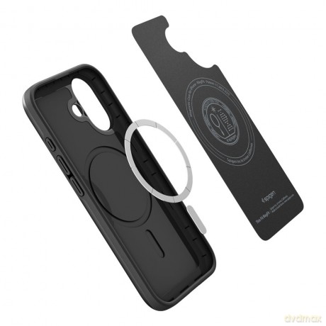 Spigen nakładka Thin Fit Mag Magsafe do iPhone 17 czarna