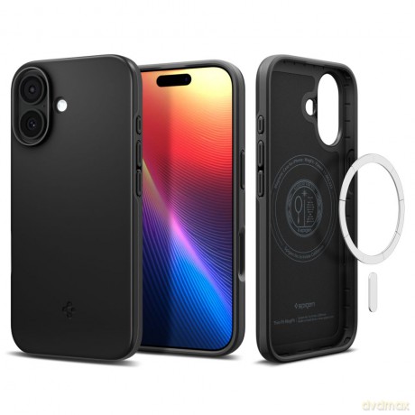 Spigen nakładka Thin Fit Mag Magsafe do iPhone 17 czarna