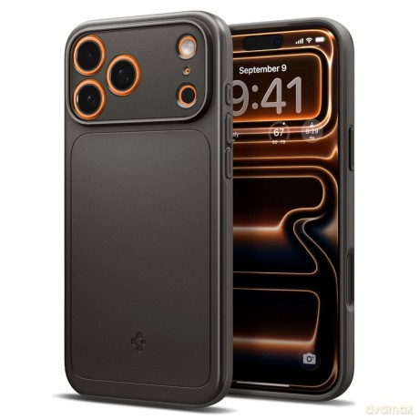 Spigen nakładka Thin Fit Mag Magsafe do iPhone 17 Pro Max Gunmetal