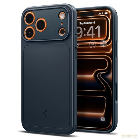 Spigen nakładka Thin Fit Mag Magsafe do iPhone 17 Pro Max Metal Slate