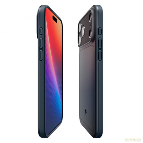 Spigen nakładka Thin Fit Mag Magsafe do iPhone 17 Pro Max Metal Slate