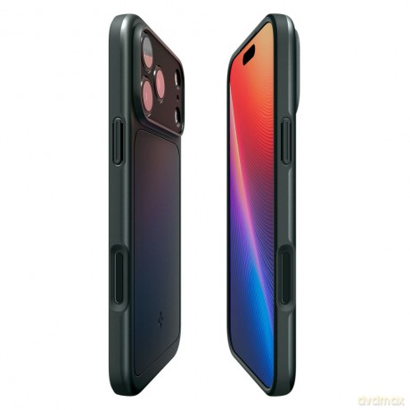 Spigen nakładka Thin Fit Mag Magsafe do iPhone 17 Pro zielona
