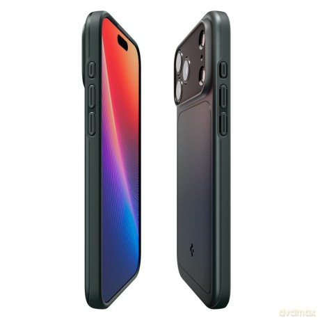 Spigen nakładka Thin Fit Mag Magsafe do iPhone 17 Pro zielona
