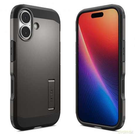 Spigen nakładka Tough Armor T" Mag Magsafe do iPhone 17 Gunmetal"