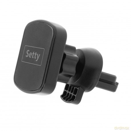 Uchwyt samochodowy do kratki magnetyczny Setty Optimum PM-100 czarny