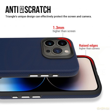 Vmax nakładka Triangle Case do Samsung Galaxy S25 Plus granatowa