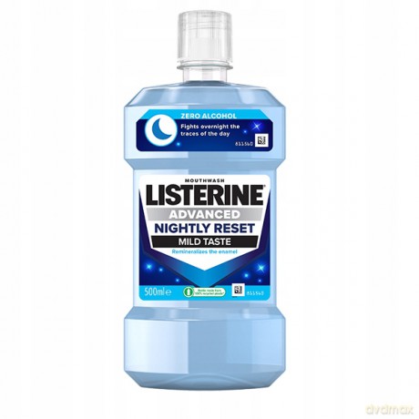 Advanced Nightly Reset Mild Taste Mouthwash - Volume: 500 ml