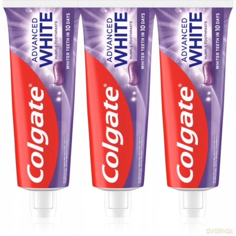 Advanced White Purple Trio Toothpaste 3 x 75 ml
