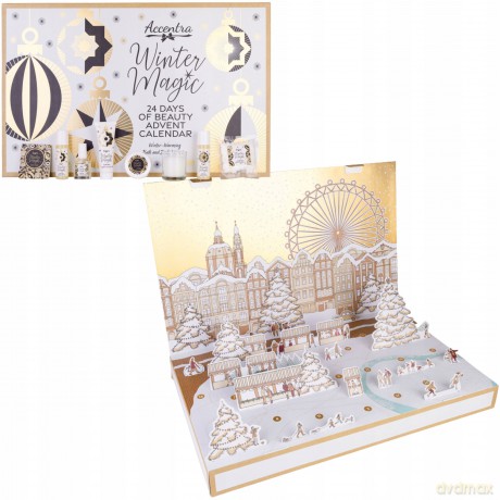 Advent calendar in a folding box Winter Magic