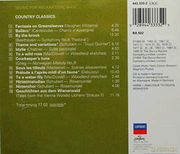 Various: Music For Relaxation 8 [CD]