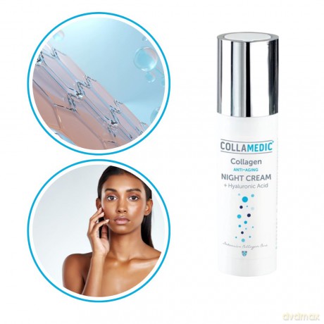 Anti-wrinkle collagen night cream (Night Cream) 50 ml