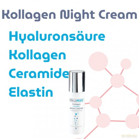 Anti-wrinkle collagen night cream (Night Cream) 50 ml