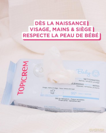 Baby Wet Wipes (Cleansing Water Wipes) 60 pcs