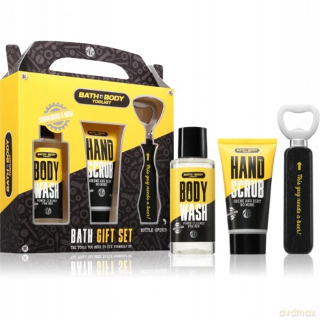 Bath and Body Toolkit Gift Set with Bottle Opener