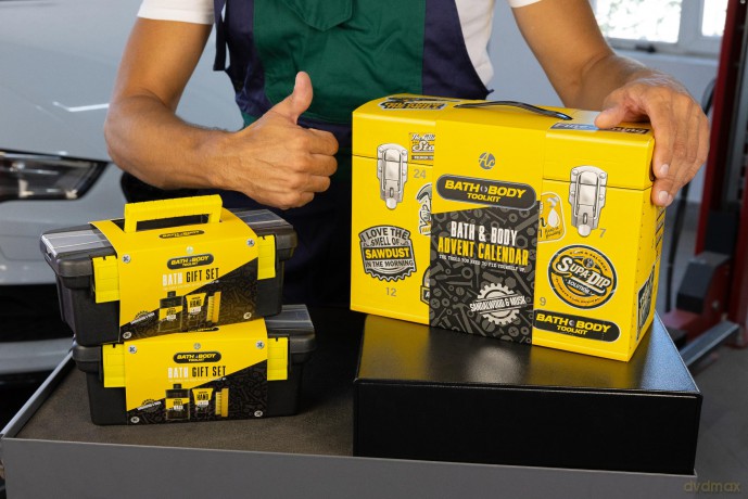 Bath and Body Toolkit Small Box Gift Set