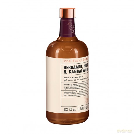 Bath and Shower Gel Bergamot, Hemp & Sandalwood (Bath & Shower Gel) 750 ml