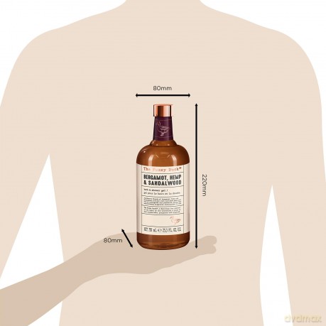 Bath and Shower Gel Bergamot, Hemp & Sandalwood (Bath & Shower Gel) 750 ml