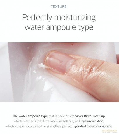 Birch Juice Moisturizing Mask Sheet Set 10 x 25 ml