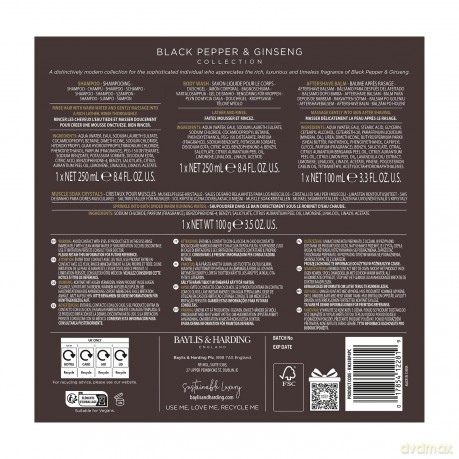 Black Pepper & Ginseng Gift Set