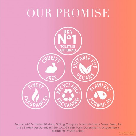 Body Care Gift Set Jojoba, Vanilla & Almond Oil 3 pcs