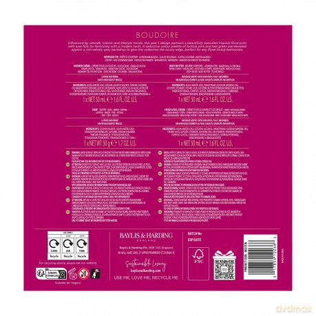 Boudoire Body Care Gift Set - Tropical Paradise 4 pcs