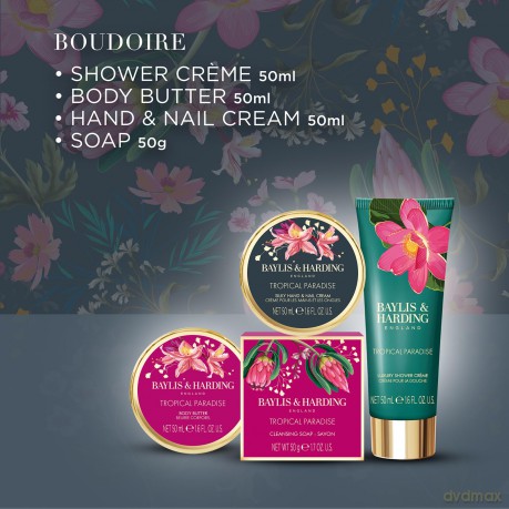 Boudoire Body Care Gift Set - Tropical Paradise 4 pcs