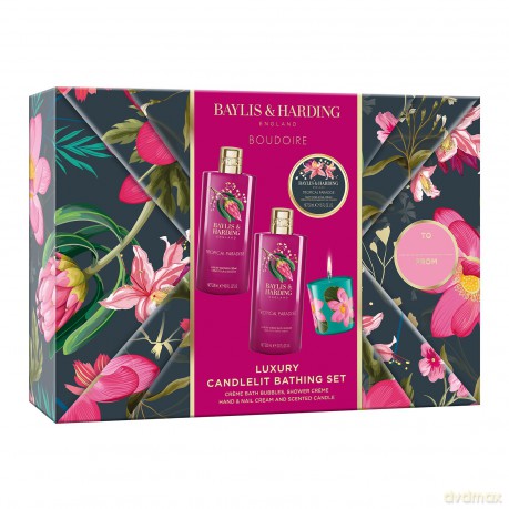 Boudoire body care gift set - Tropical Paradise Gift Set 4 pcs