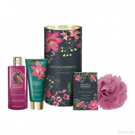 Boudoire Body Care Gift Set - Tropical Paradise Set 4 pcs