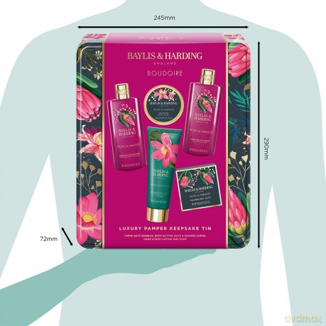 Boudoire Gift Set - Tropical Paradise 5 pcs