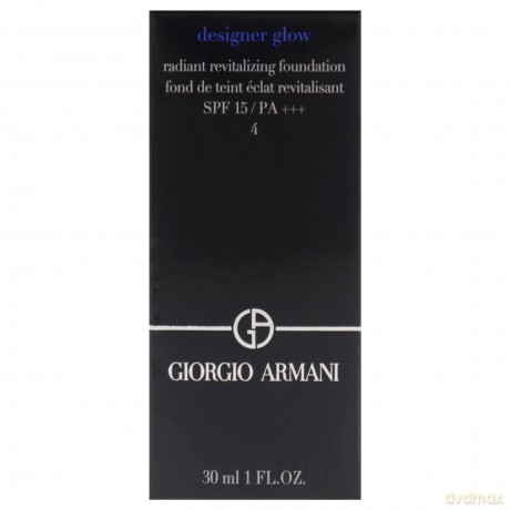 Brightening liquid make-up SPF 15 Designer Glow (Radiant Revitalizing Foundation) 30 ml - Shade: 4