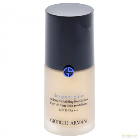 Brightening liquid make-up SPF 15 Designer Glow (Radiant Revitalizing Foundation) 30 ml - Shade: 4