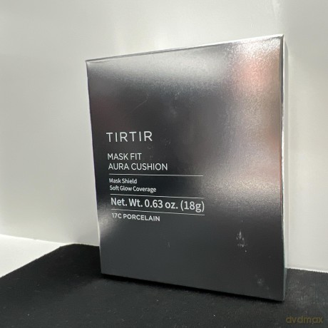 Brightening makeup in a sponge Mask Fit (Aura Cushion) 18 g - Shade: 17C Porcelain
