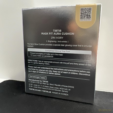 Brightening makeup in a sponge Mask Fit (Aura Cushion) 18 g - Shade: 21N Ivory